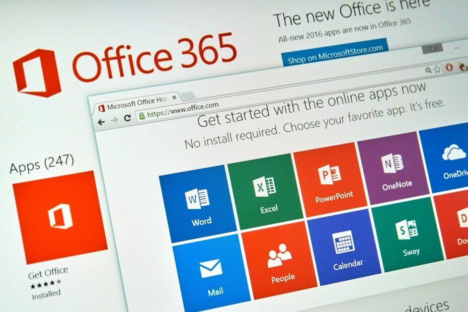 como usar o Office 365 na web