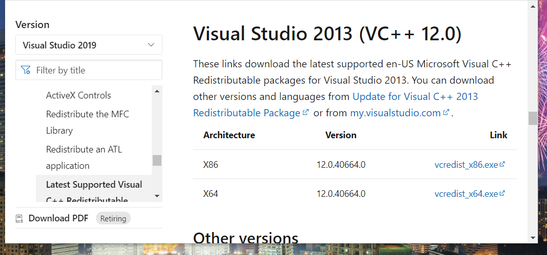 Visual Studion latauslinkit forza horizon 5 windows 11 kaatuu