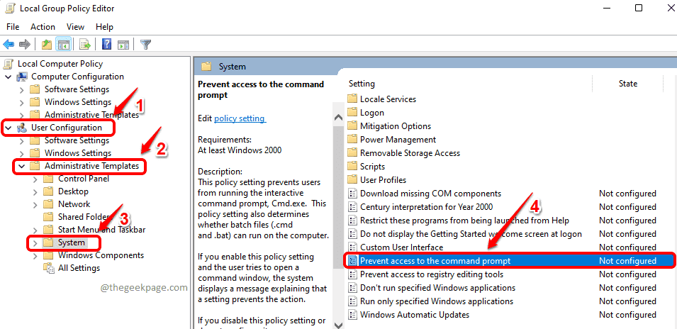 Sådan deaktiveres kommandoprompt i Windows 11
