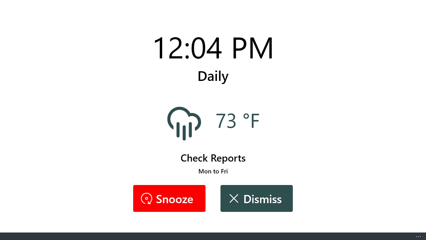 bedste alarm ur hd app i Windows Store