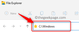 Eksplorator plików C Windows Min