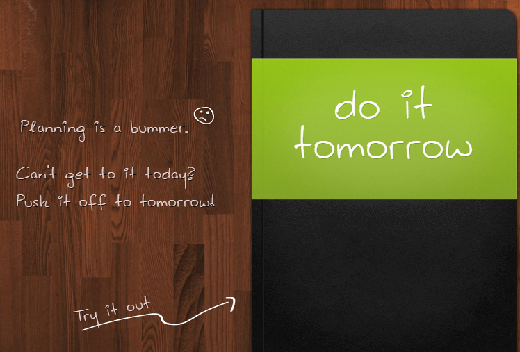 učini to sutra