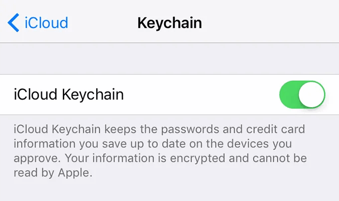 keychain icloud عرض كلمات مرور wifi المحفوظة iphone ، android