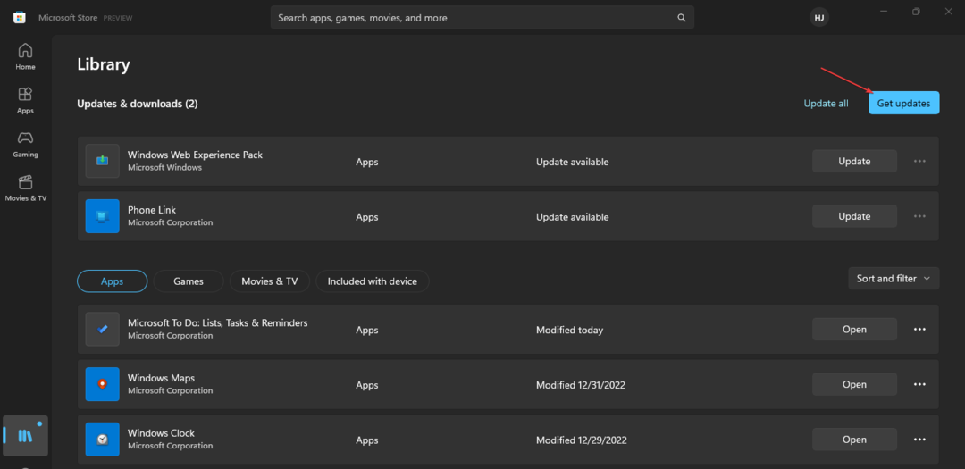 Aplikasi Xbox Menerjang/Tidak Dapat Dibuka di Windows 11