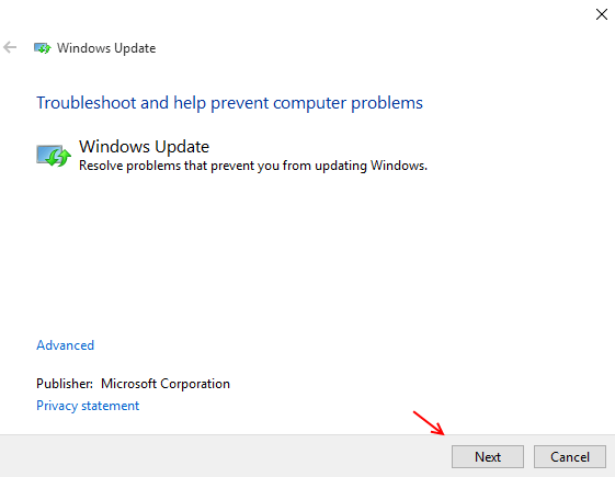 rasti-išspręsti problemas-atnaujinti „Windows-10-1“