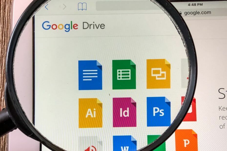 Correzione: Google Drive non mostra tutti i file e le cartelle