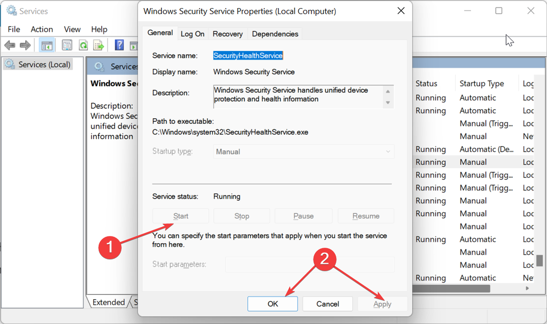 Fix: Windows 11 Security visar en tom skärm