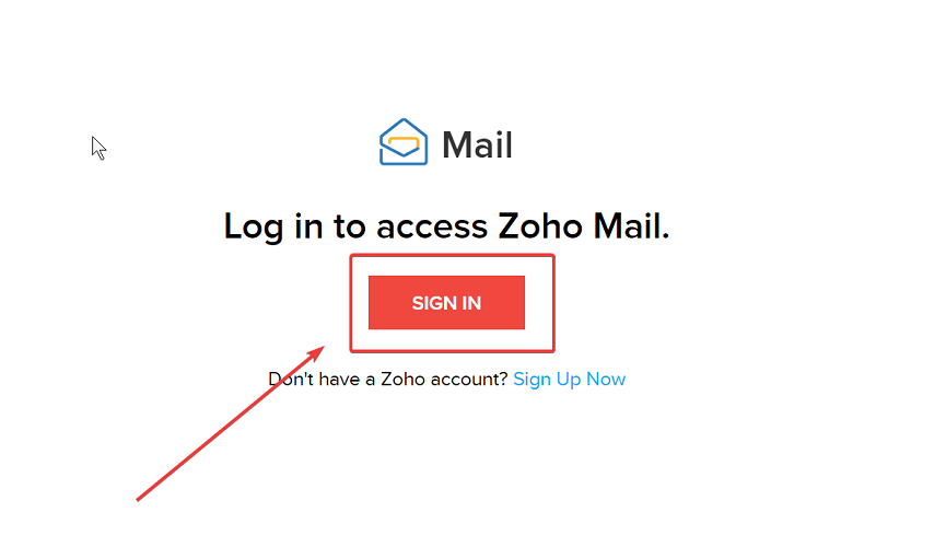 gmail-pop3-greška-zoho-pošta-prijava