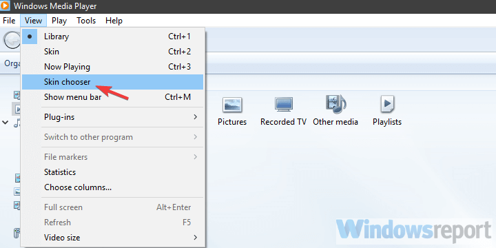O Windows Media Player encontrou um problema com o arquivo de capa
