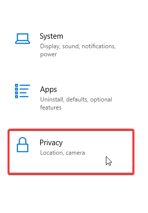 sekretess windows 10 e-postappmeddelanden fungerar inte