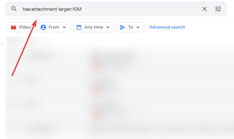 Zoeken in Gmail