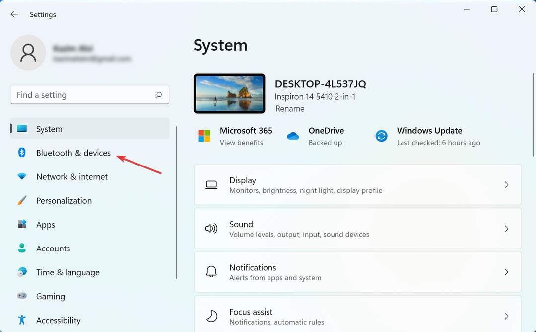 Bluetooth og enheder til at rette Windows 11 bluetooth museforsinkelse