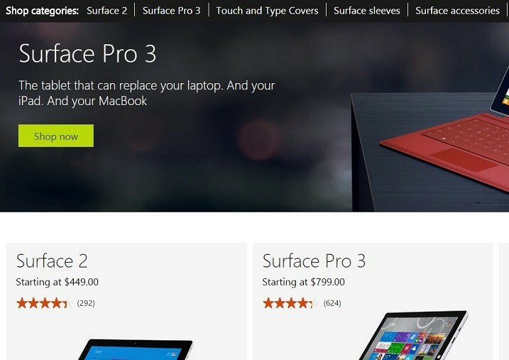Surface Pro 2 สิ้นสุดการขาย