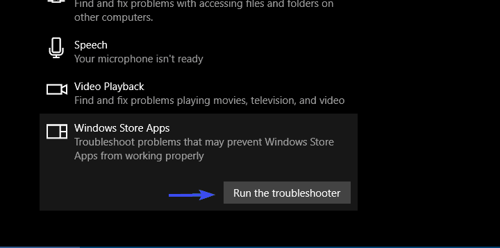 stahování aplikace pro Windows Store se zaseklo