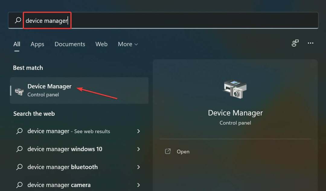 Geräte-Manager zum Beheben von fehlendem Bluetooth im Geräte-Manager Windows 11