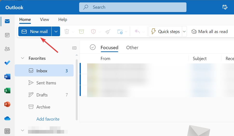 „Outlook“ trūksta įrankių juostos