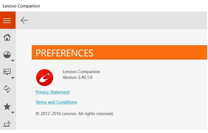 aplicación lenovo companion actualización de windows 10 gratis