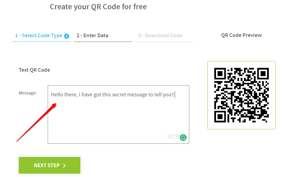 Kako slati poruke pomoću QR kodova
