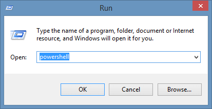 Odprti PowerShell, ki izvaja skripte, je v tej sistemski napaki PowerShell onemogočen
