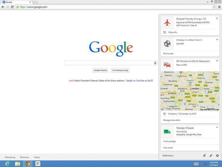 google nüüd Windows 8