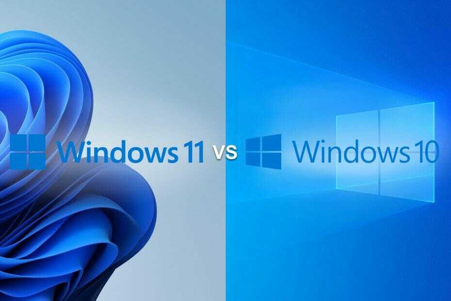 Windows11とWindows11の比較