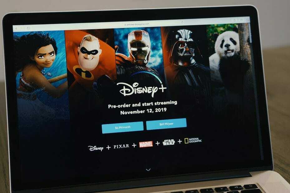 Težave z VPN Disney Plus
