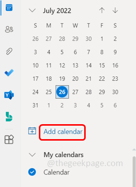 Přidat kalendář