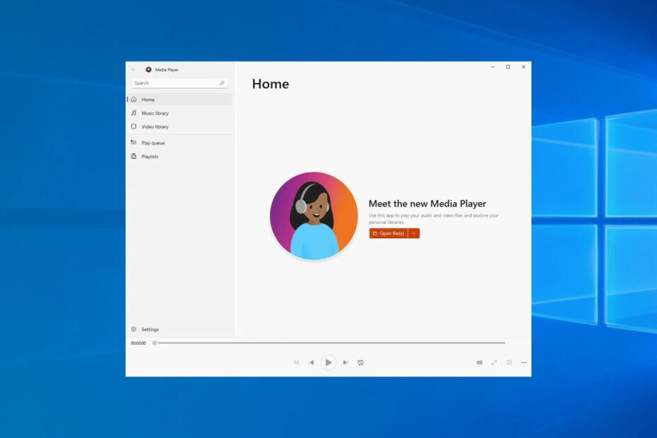 Nowy Windows 11 Media Player zbliża się do Windows 10