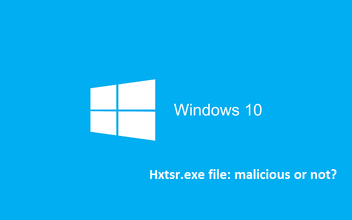 Hxtsr.exe-fil: Hvad er det, og hvordan det påvirker Windows 10-computere