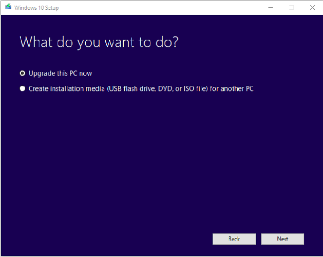 Code d'erreur Windows 0xc004f025 de l'outil de création de support Windows