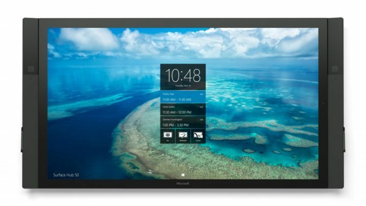 Microsoft, hala fahiş bir şekilde 8.999 $ ve 21.999 $ olarak fiyatlandırılan Surface Hub'ı tanıtıyor