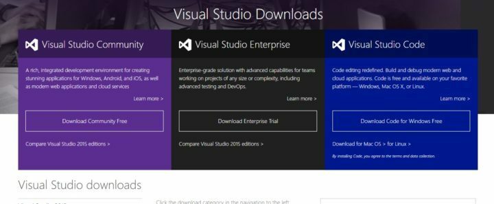 Visual Studio 2015 C ++ - kompilators skjulte koder foretager opkald til Microsofts telemetritjenester