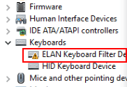 Клавіатура Elan мін