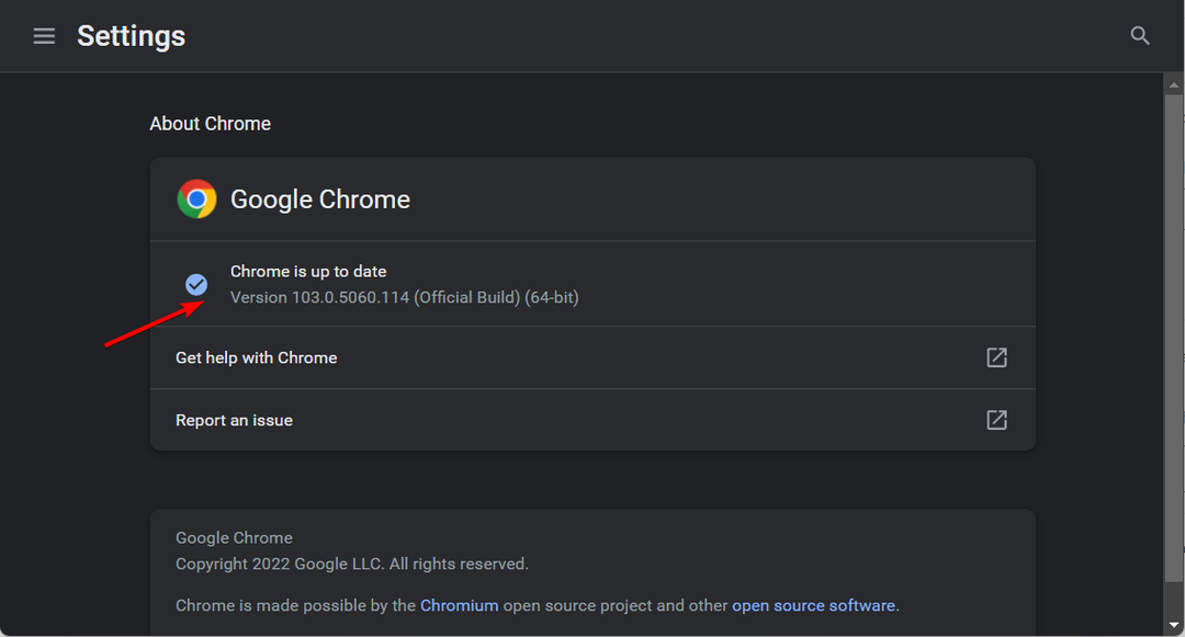 chrome-update pilte ei laadita Chrome'is