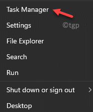 Windows-Symbol Rechtsklick Task-Manager