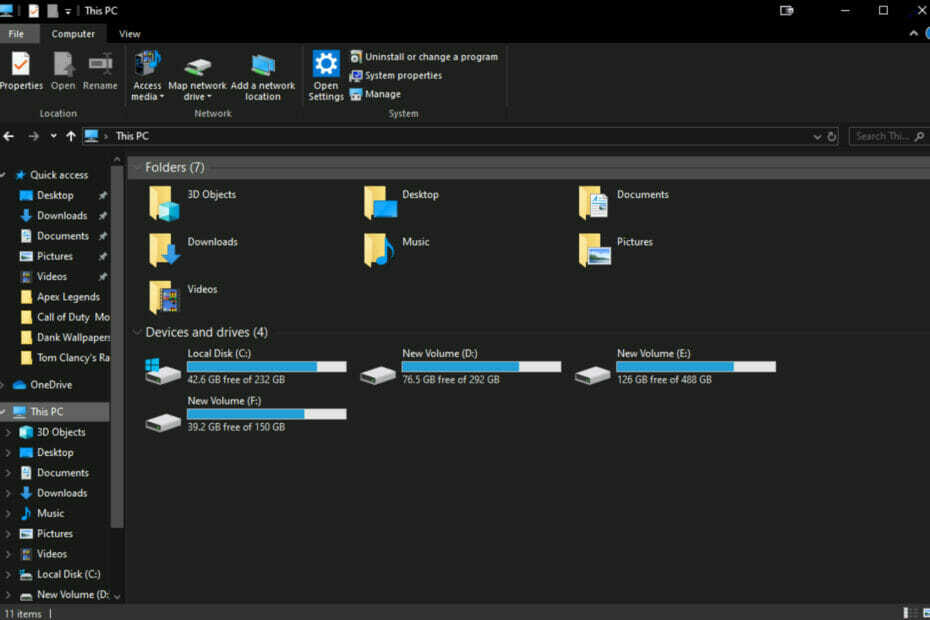 A File Explorer sebességnövekedést kap a Windows 11 rendszeren