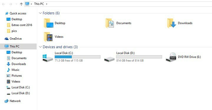 Rocznicowa aktualizacja systemu Windows 10 usuwa pliki z Dysku Pamięci Masowej .
