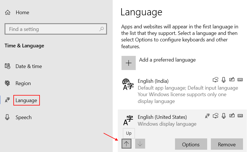 Fix Shift Key fungerer ikke i Windows 10 Keyboard