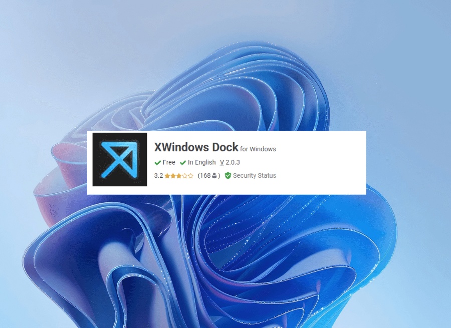 xwindows Dock für Windows 11