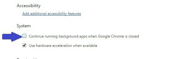 фоновые приложения-Google-Chrome