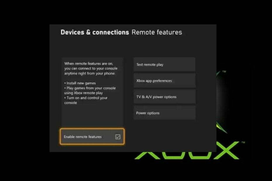 Xbox Remote Play não funciona