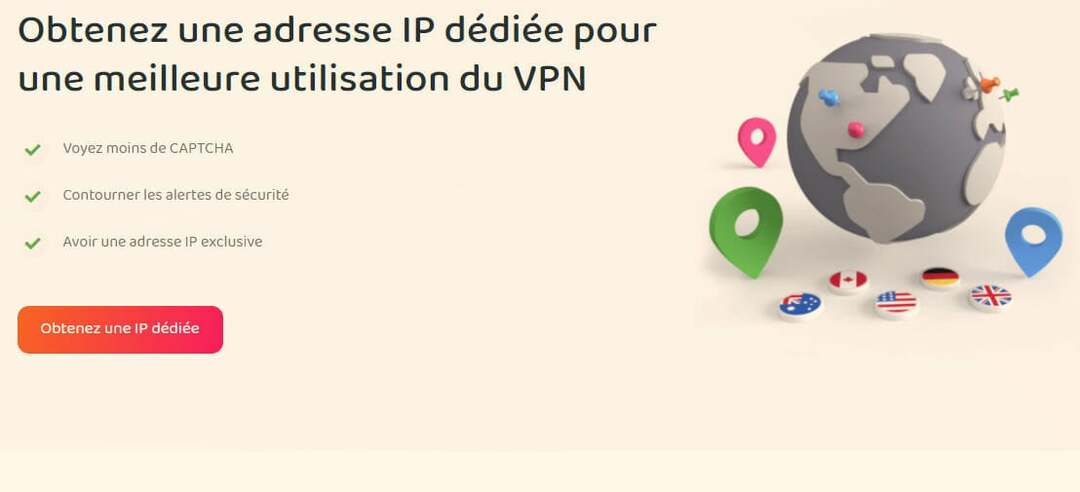 3 meilleurs VPN avec IP fixe à accès Web dédié et sécurisé