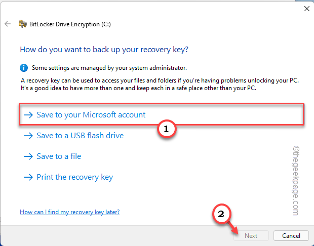 Gem på din Microsoft-konto Min
