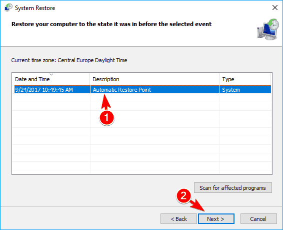 Програма Windows 10 Mail не синхронізується