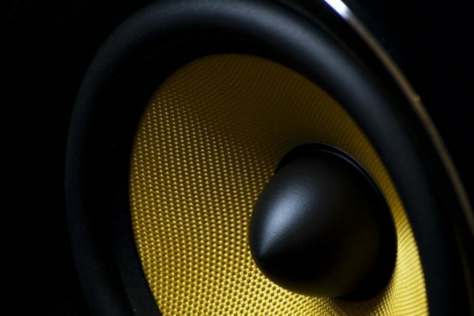 Speaker pintar black friday - close-up speaker