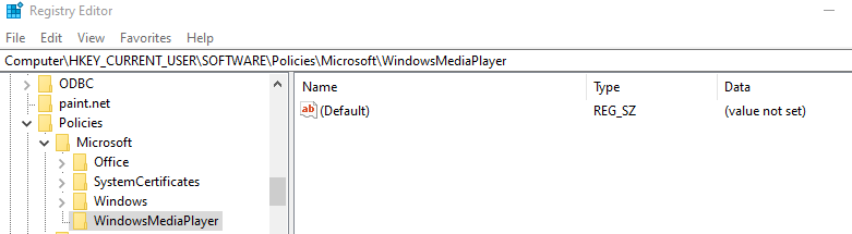 Проигрыватель Windows Media