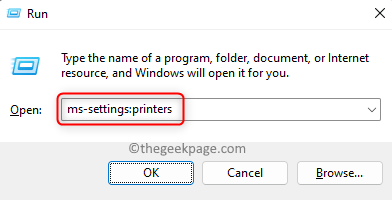 Uitvoeren Ms Instellingen Printers Min