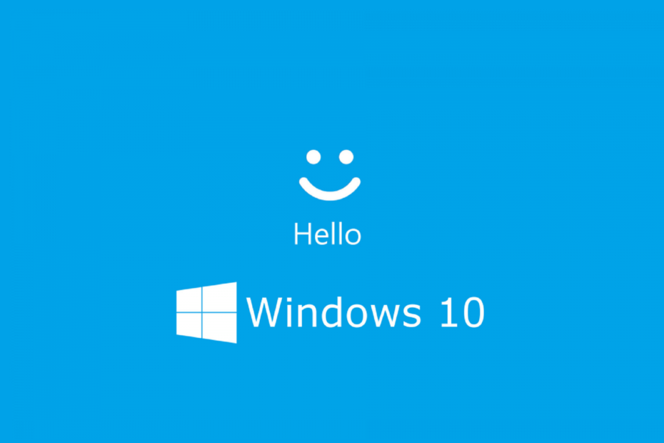 windows hello a cessé de fonctionner après la mise à jour