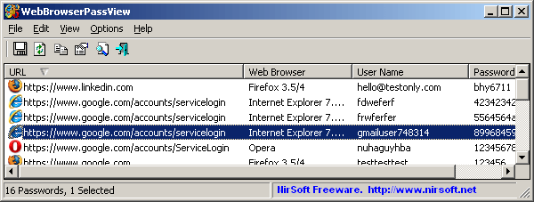 PassView browser web