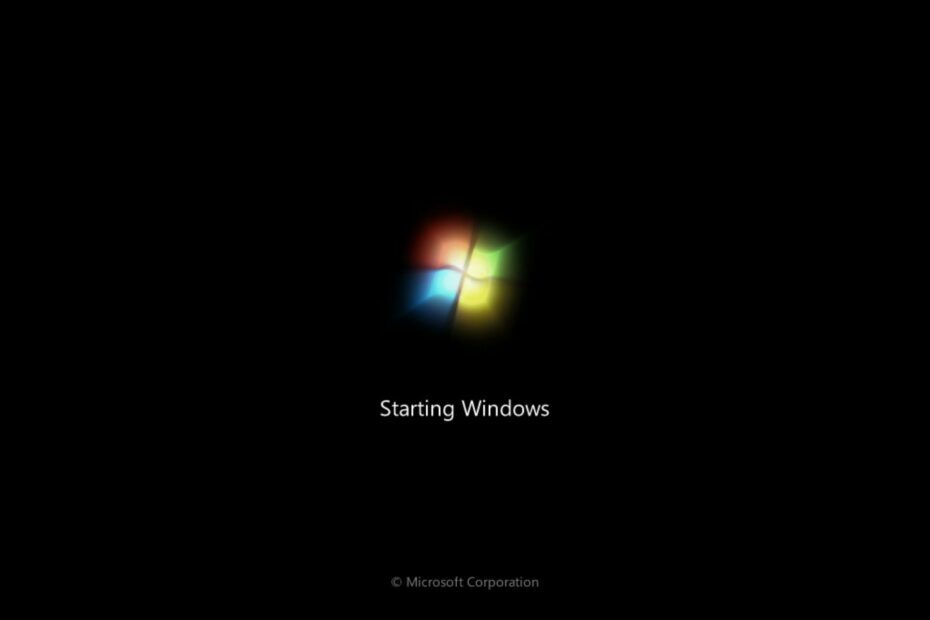 computer sidder fast ved at genstarte windows 7